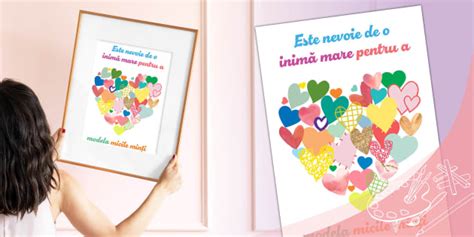 Este nevoie de o inimă mare pentru a modela micile minți