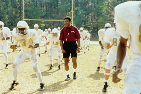 "Remember The Titans" movie still, 2000. Denzel Washington as Coach ...