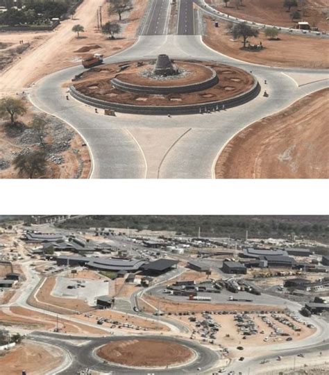 Hopewell Chin’ono on Twitter: "On the left is what Zimbabwe built with US$300 million. On the ...