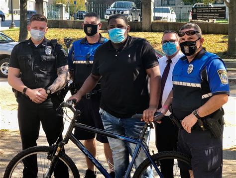 Fall River Police officers turn negative into positive with bicycle ...