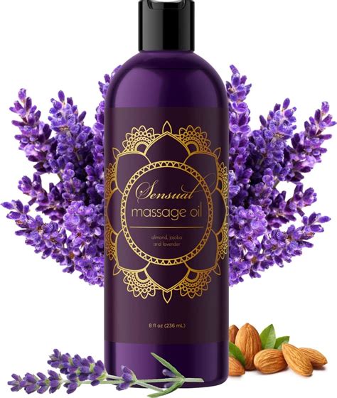 Aromatherapy Sensual Massage Oil for Couples - Lavender Massage Oils ...