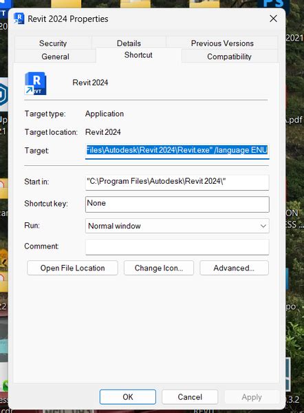 Revit Tutorial Change Language 的图像结果