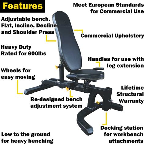 Powertec Incline Bench 的图像结果