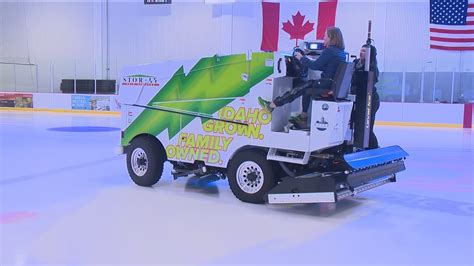 Idaho IceWorld's new fully-electric Zamboni makes debut in Boise | ktvb.com