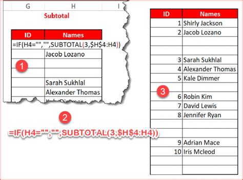 Excel Auto Number Tricks 的图像结果