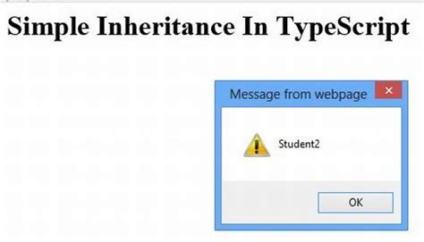 Image result for TypeScript Inheritance Example