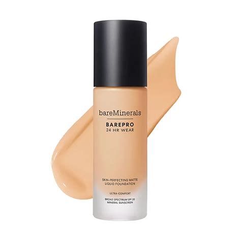 bareMinerals BAREPRO 24HR Wear Skin-Perfecting Matte Liquid Foundation ...