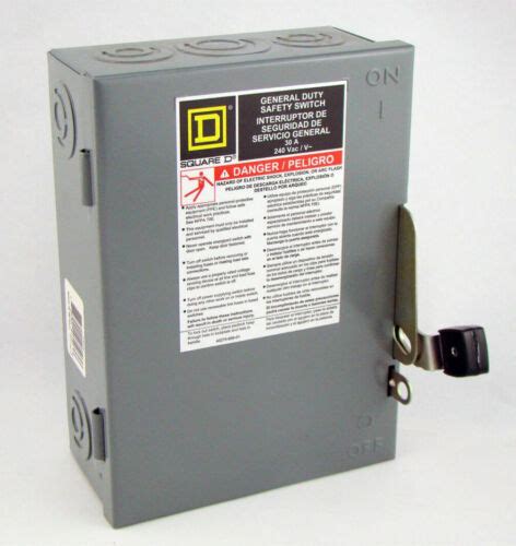 Square D General Duty Safety Switch Enclosure 30A | Ubuy India