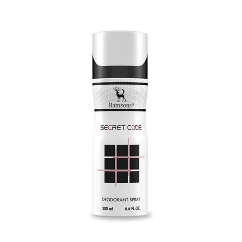 ramsons secret code deo deodorant spray - for men & women