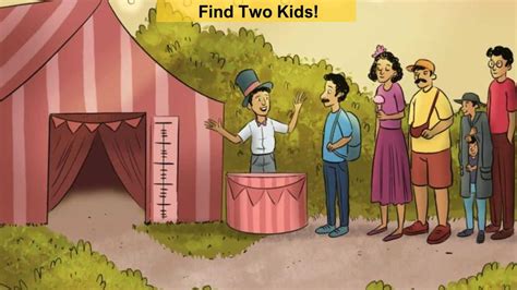Optical Illusion to Test Your Vision: Find Two Kids in 4 Seconds!