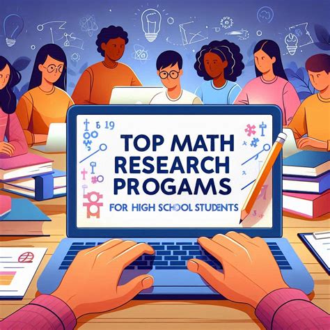Top Math Research Programs for High School Students