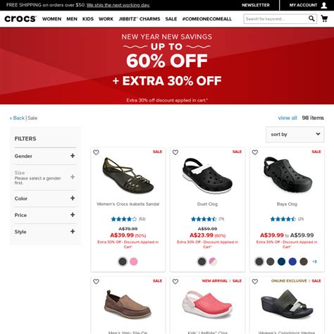 Up to 60% off Crocs | eBay. Score comfy styles direct from the brand.