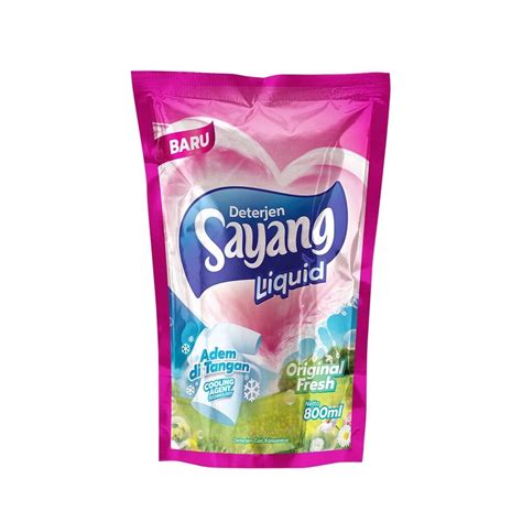 Sayang Original Fresh Liquid Detergent 800ml | Lazada Indonesia