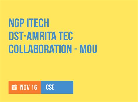 Computer Science and Engineering | NGPiTECH