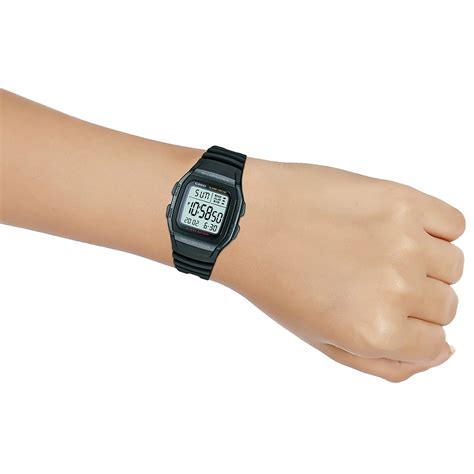 Casio Youth-Digital Black Dial Men's Watch-W-96H-1BVDF (D054) : Amazon ...