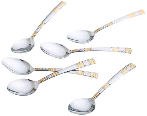 Buy Wonderchef Roma Dinner Spoon, Set of 6 Online at Low Prices in ...