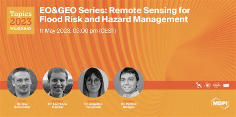 Topics Webinar | EO&GEO Series: Remote Sensing for Flood Risk and ...