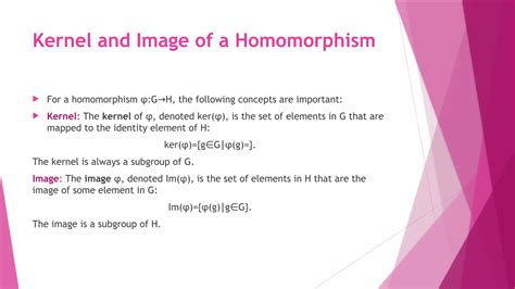Defination and Examples of Homomorphism and Subgroups 的图像结果
