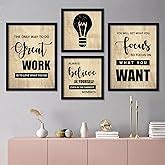 kotart Wood - Motivational Quotes Framed Posters For Decoration - Wall ...
