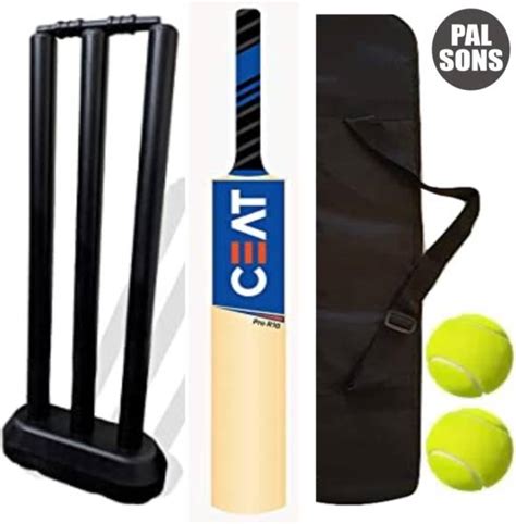 BOLDFIT Cricket Ball Tennis Ball Box Set Pack Green High Bounce Soft ...
