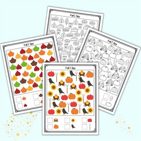 I Spy Printable Pictures