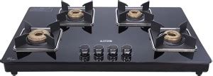 ALSTORM Brio Indian 4 Burners Hob Top Stainless Steel Automatic Hob ...