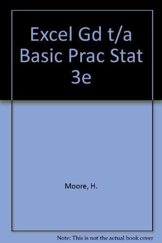 Buy Excel Gd t/a Basic Prac Stat 3e Book Online at Low Prices in India ...