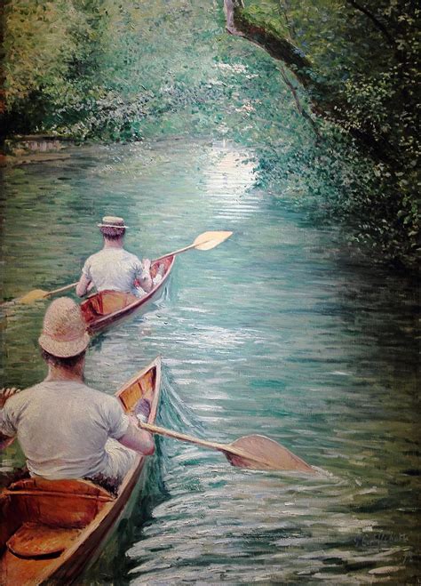 Les Périssoires - Life Size Posters by Gustave Caillebotte | Buy ...