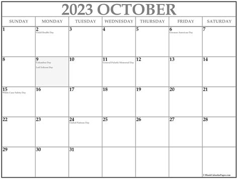 October 4 2023 Calendar - Daily Calendar Organizer