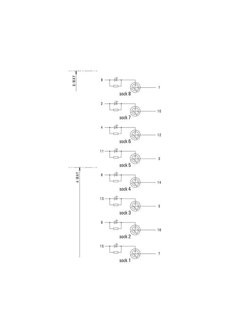 Sensor-actuator passive distributor (without cable) | SAI-4-M 4P EXI Z1 ...
