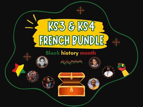 Black History Month - French KS3 and GCSE | Teaching Resources