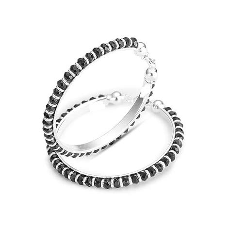 Vaibhavi Dizajner 925 Pure Silver Nazariya Kada with Black & Silver ...