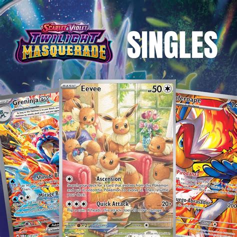 Pokémon Twilight Masquerade Singles - Twilight Masquerade Single Cards ...