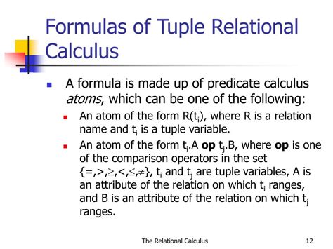 Image result for Tuple Calculus