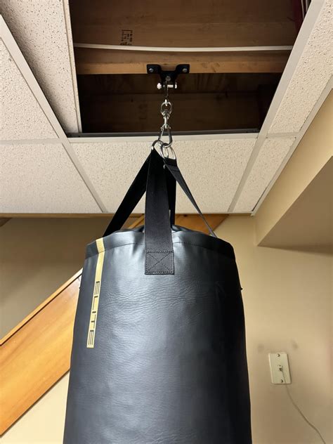 Hanging punching bag : r/howto