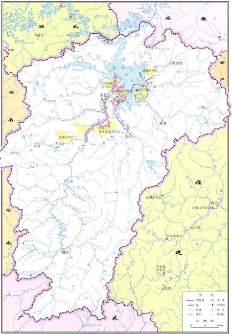 从江西省河流水系流域图，看萍乡和婺源 - 知乎