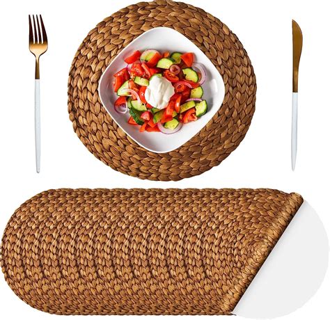 Amazon.com: Sinmoe 100 Pack Disposable Paper Placemats 13 Inch ...