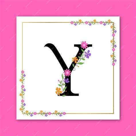Decorative Letter Y