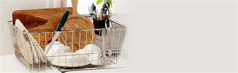 Buy Amazon Brand - Solimo Dish Drainer with Cutlery Stand, Stainless ...