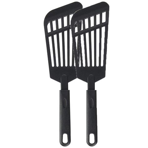 Buy Winco NC-RS Nylon Fish Spatula, Black, 2-Pack Online at Low Prices ...