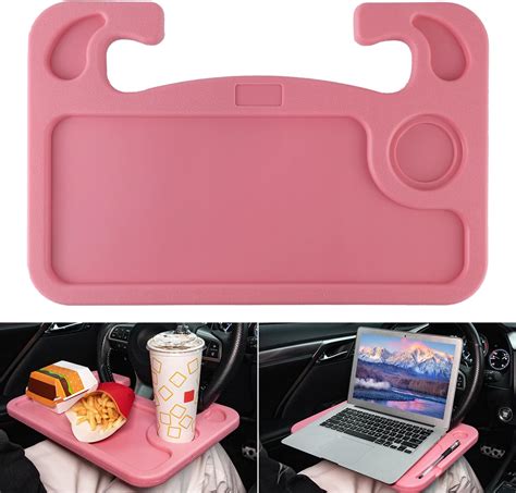 Amazon.com: JUSTTOP Car Steering Wheel Desk, Travel Car Accessories ...