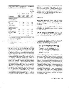 Variability in Different Characters of Bacteria Nodulating Chickpea ...