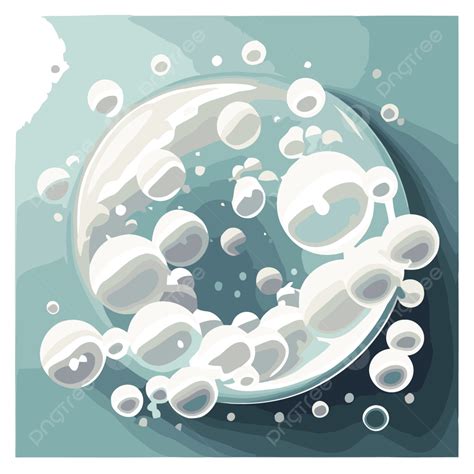 Cartoon Soap Bubbles Clip Art
