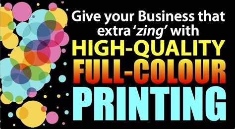 Full Colour Printing – :::: Rapid Print :::: Same Day Printing