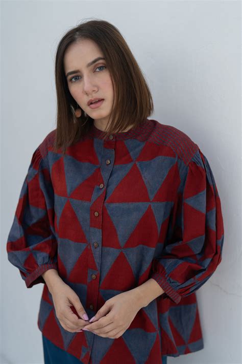 Vrajbhoomi:Amlan Top-Red