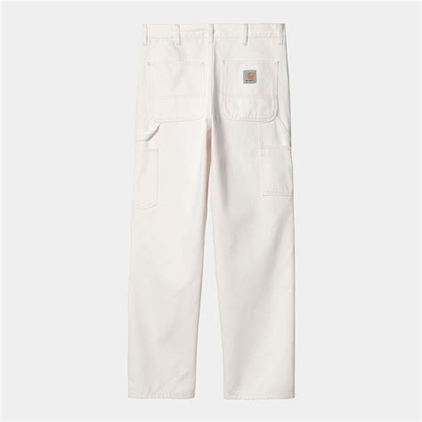 Carhartt WIP Double Knee Pant, White | Official Online Store in 2024 ...