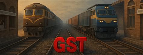 GST Rates on Rail Transport - Know Impact of GST on Indian Railway