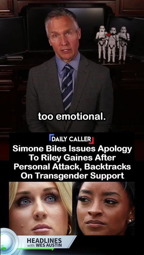 Simone Biles Issues Apology To Riley Gaines After Personal Attack