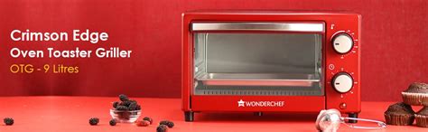 Wonderchef Crimson Edge Oven Toaster Griller OTG - 9 Liters, 650W ...