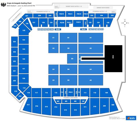 BMO Stadium Concert Seating Chart - RateYourSeats.com